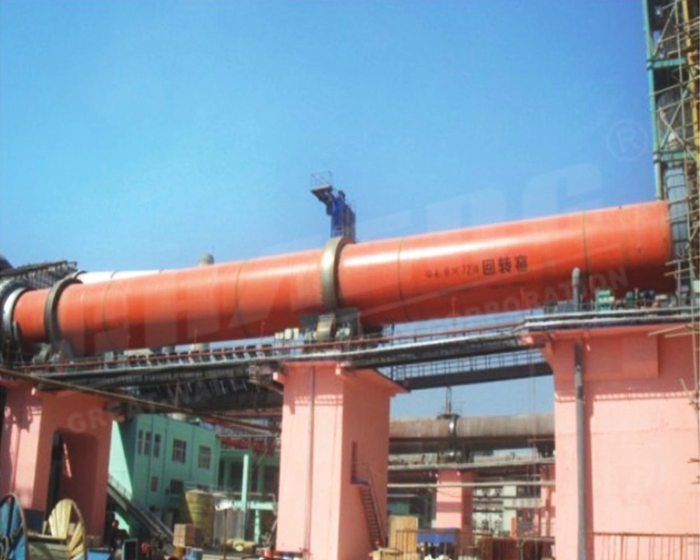 Factory Price Gas Fuel Cement Production Line Rotary Kiln Plant