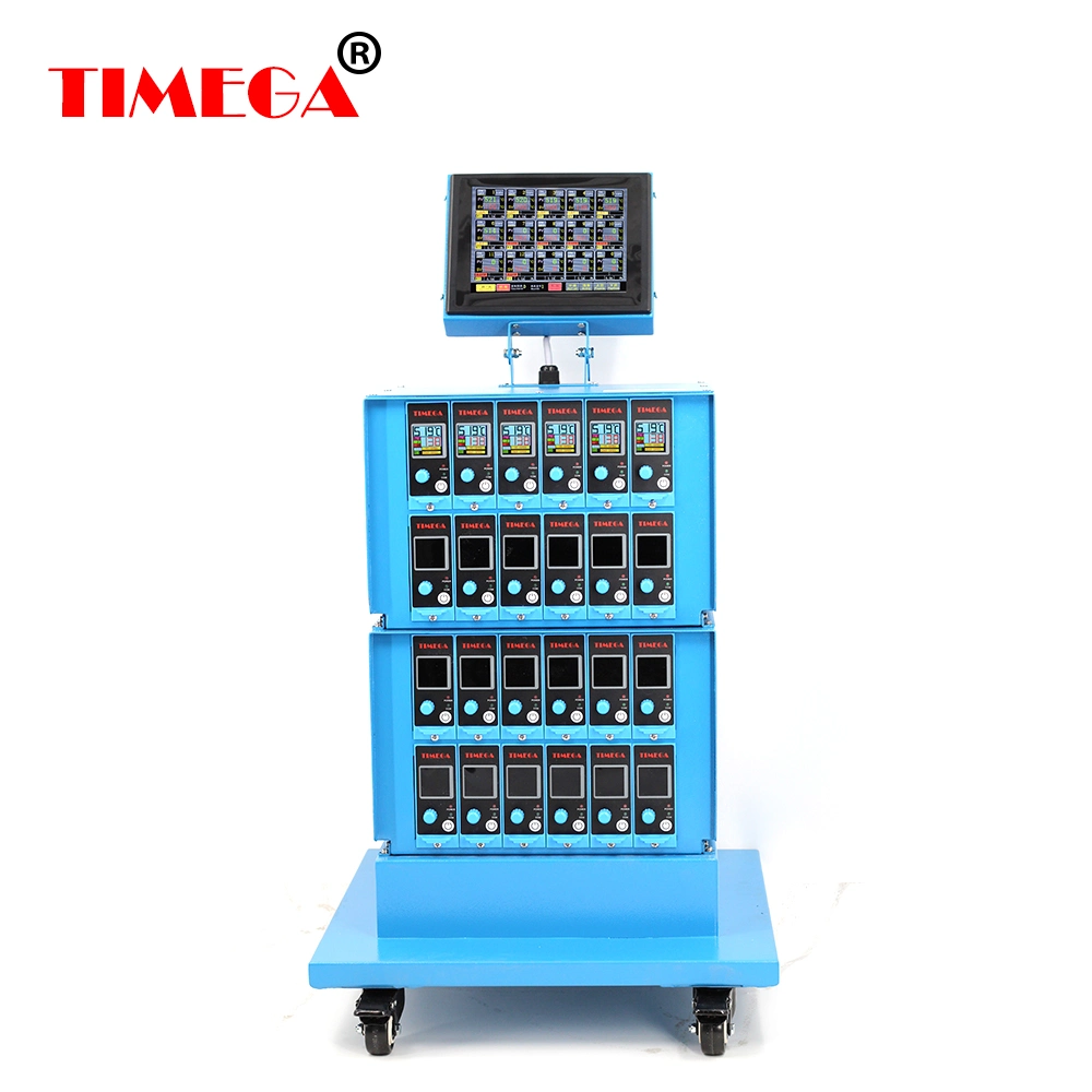 24 Points Pid Touch Screen Hot Runner System 24 Zone Temperature Controller for Plastic Injection Molding