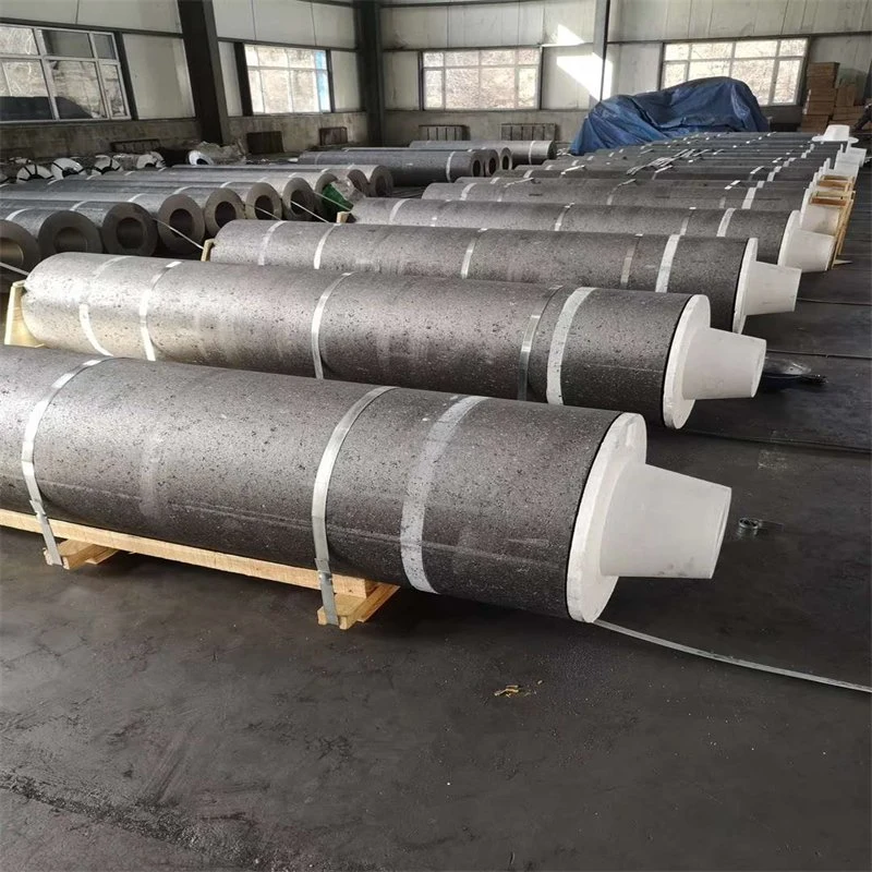 Electrodes En Graphite Eaf Furnace Coal Tar Pitch Carbon Graphite Electrode