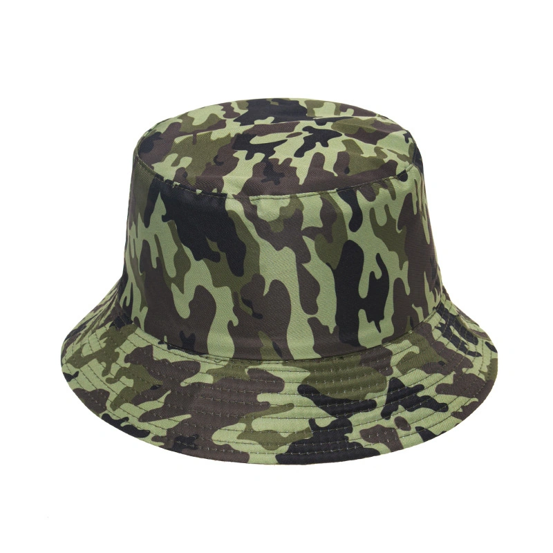 Sombra Protección del Sol Camuflaje exterior Fisherman Basin Bucket Hat