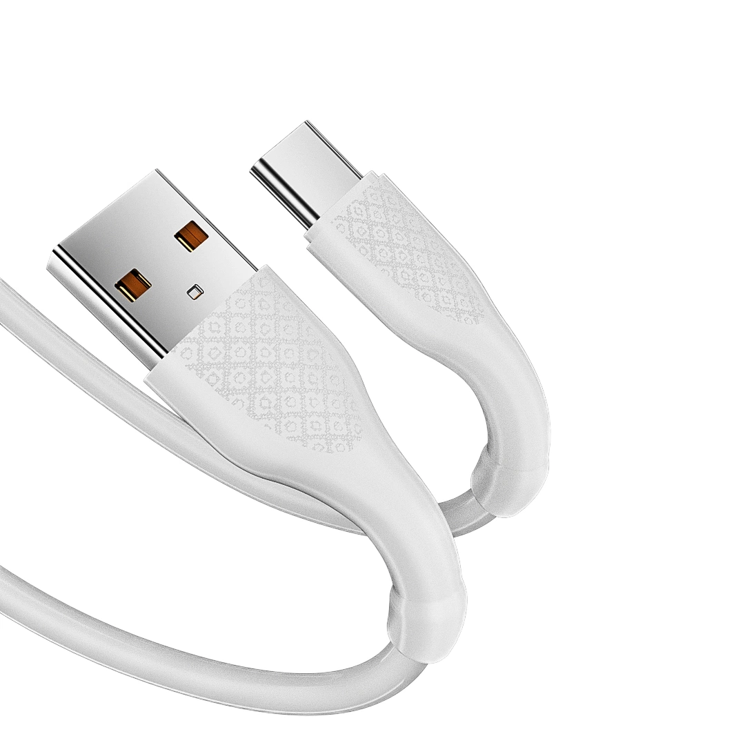 Universal compatible 1m 2m 3m 6m 5Fcp de carga rápida de un cable USB cable de datos de tipo C Super QC C USB para Samsung para Huawei