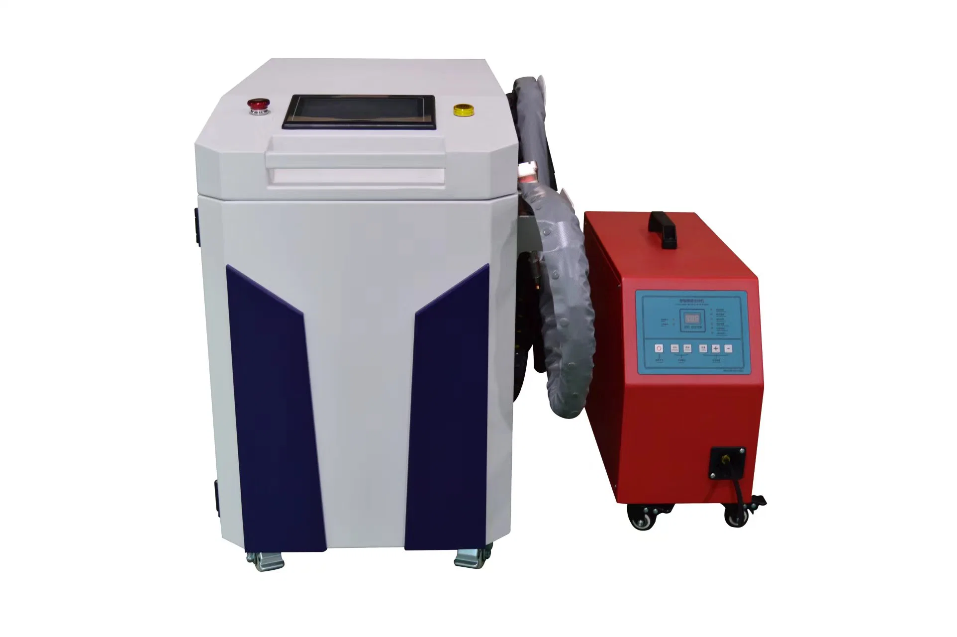 High-Power Hand-Held Laser Derusting Machine Industrial Steel Structure Paint, Oil and Oxidation Layer Cleaning Machine