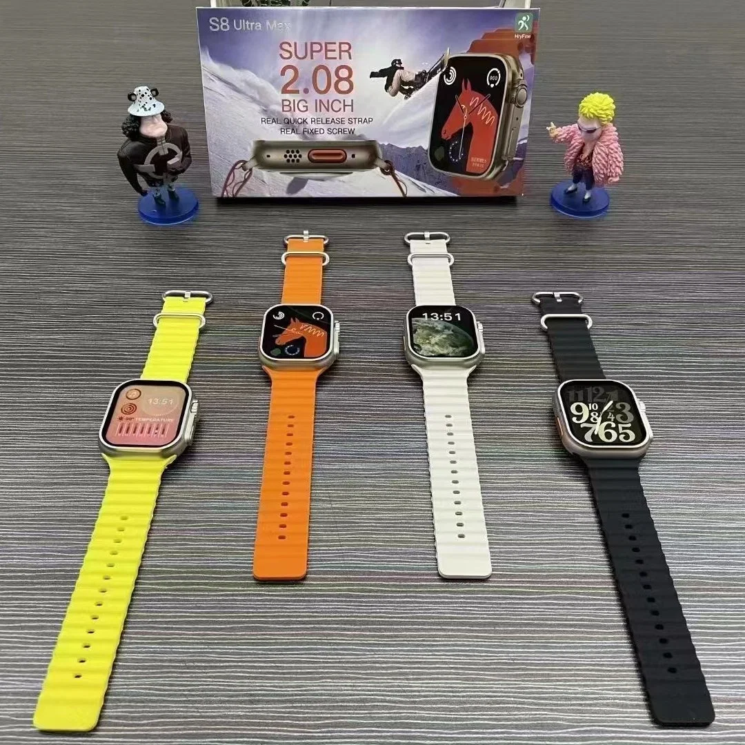 2023 Custom S8 Ultra Max Gen Smartwatch NFC Android Mobile Phone Reloj Inteligente Smart Watch Series 8
