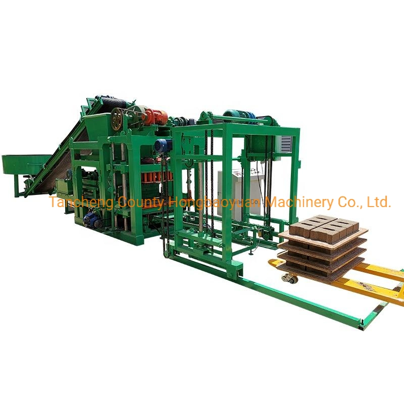 Fully Automatic Block Making Machine Production Plant Qt4-25 with Factory Price