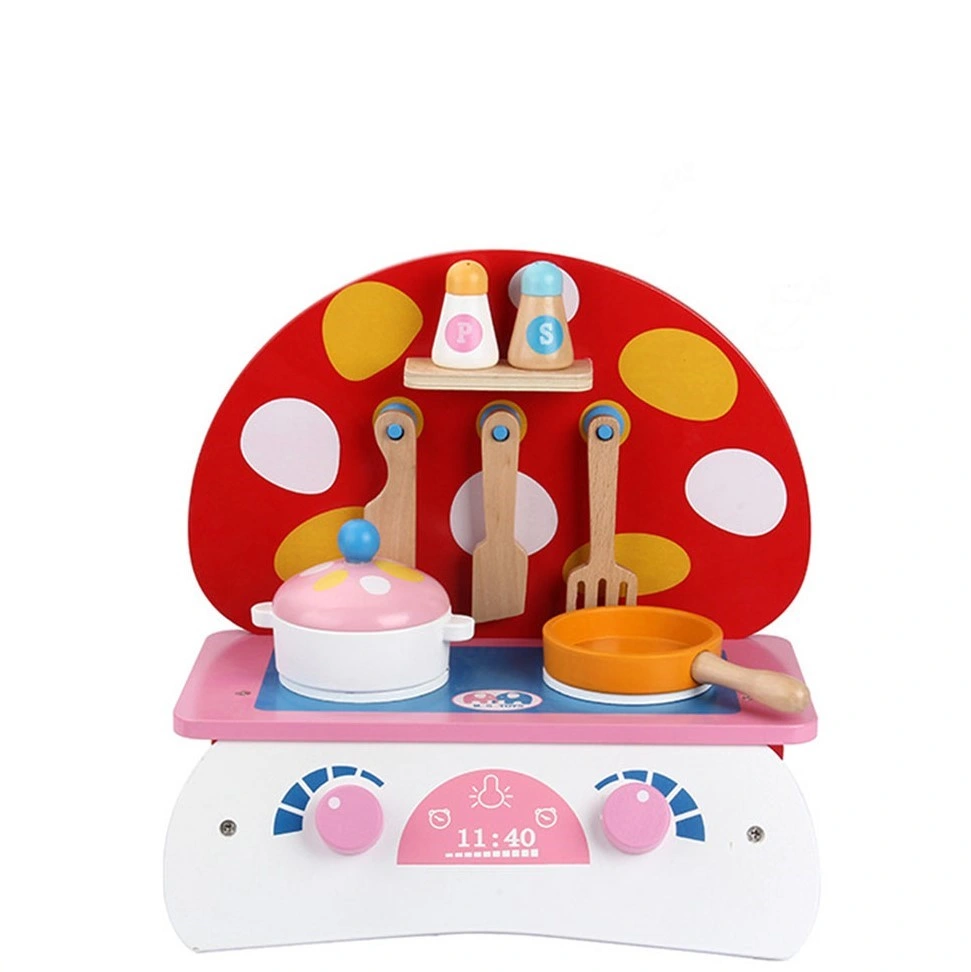 Pretender jugar Juguetes de madera cocina comida Cocina de madera Set de juguetes para niños