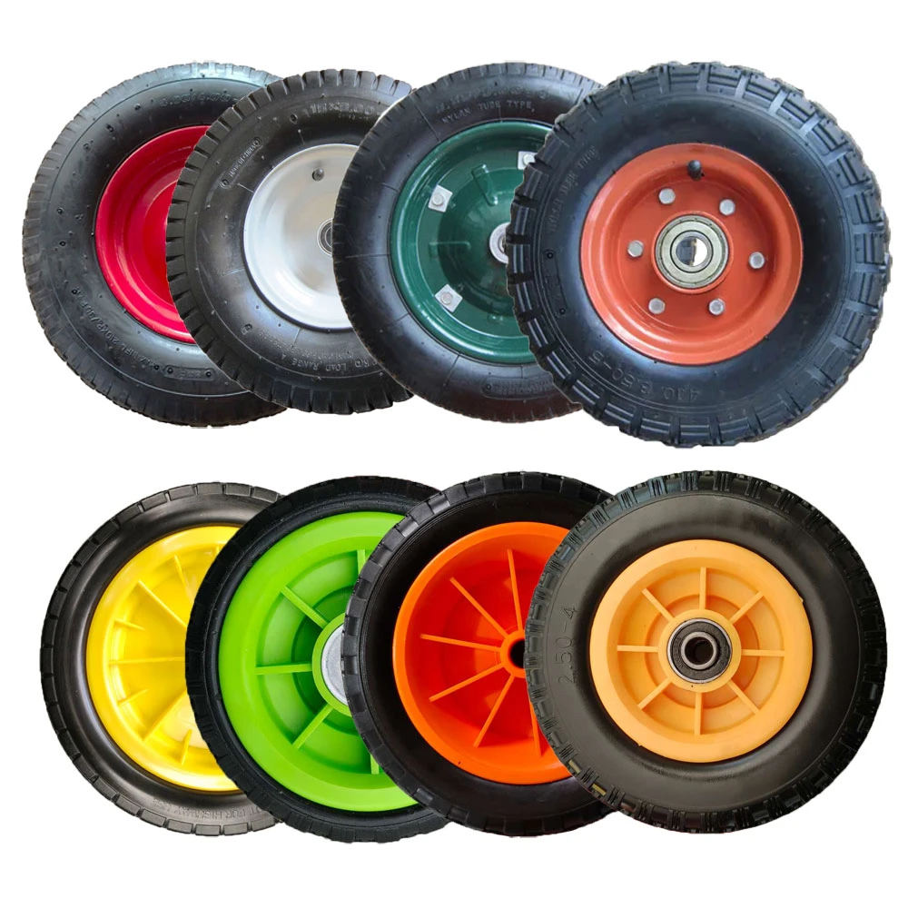 7X1.75 Pneumatic Rubber Wheels for Scooter, Child Cart and Tool Cart From China Factory