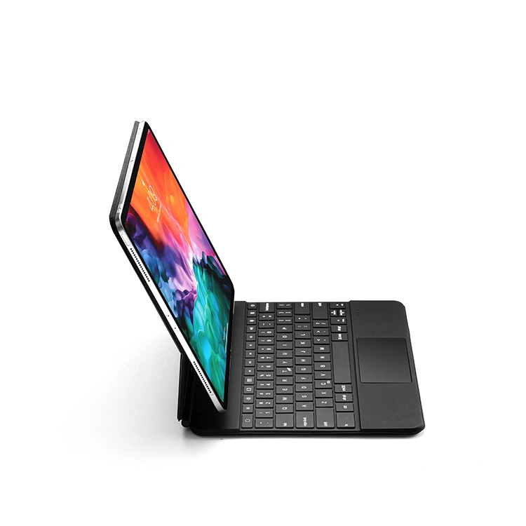 Premimum Wireless Keyboard with Magnetic Leather Case for iPad PRO 12.9 Inch 2021 5th/4th 3rd Generation