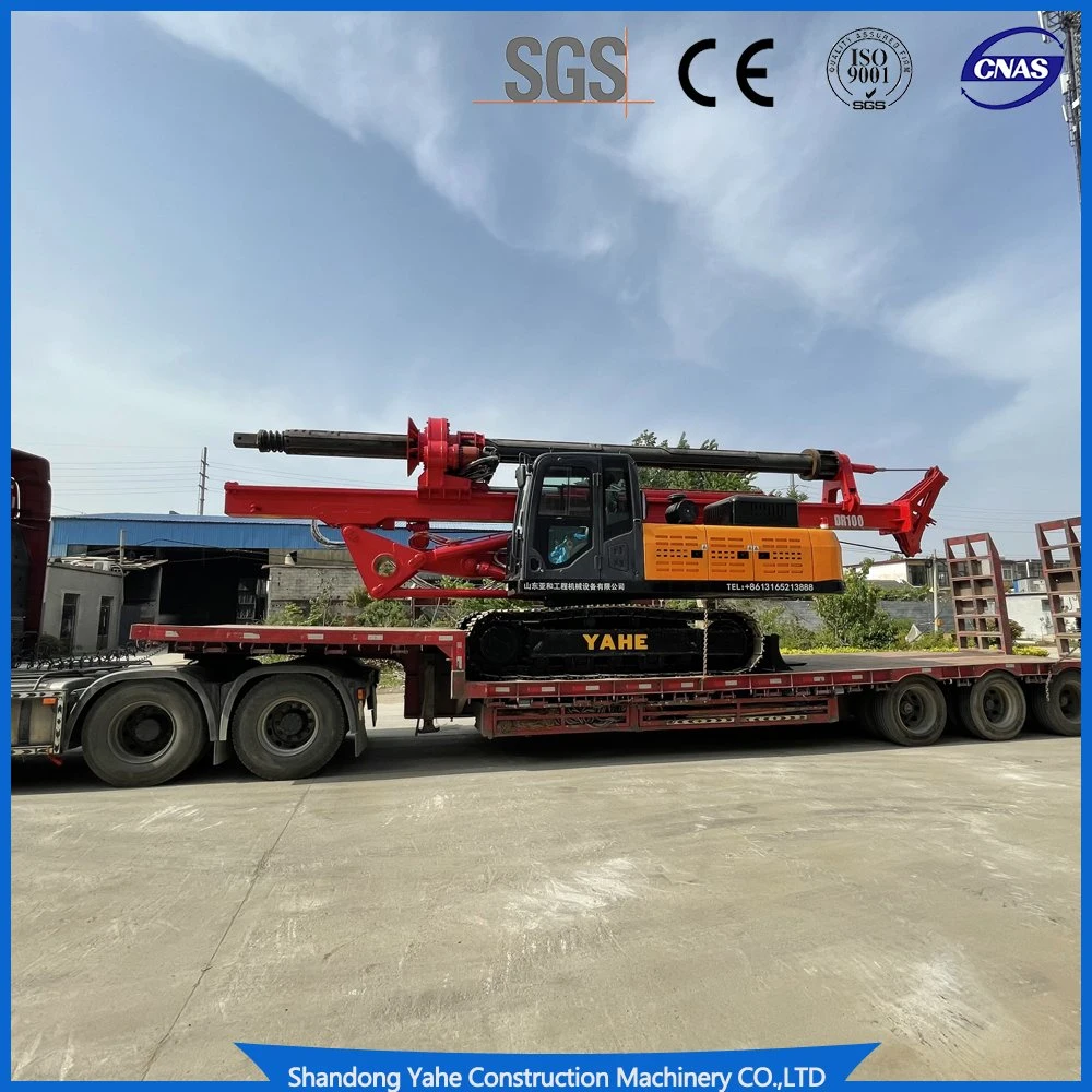 20m Metallurgical Hydropower Drilling Rig Dr-100