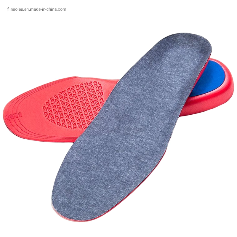 Insert de chaussure Insole Arch support EVA personnalisé pour femme et Semelles intérieures pour hommes