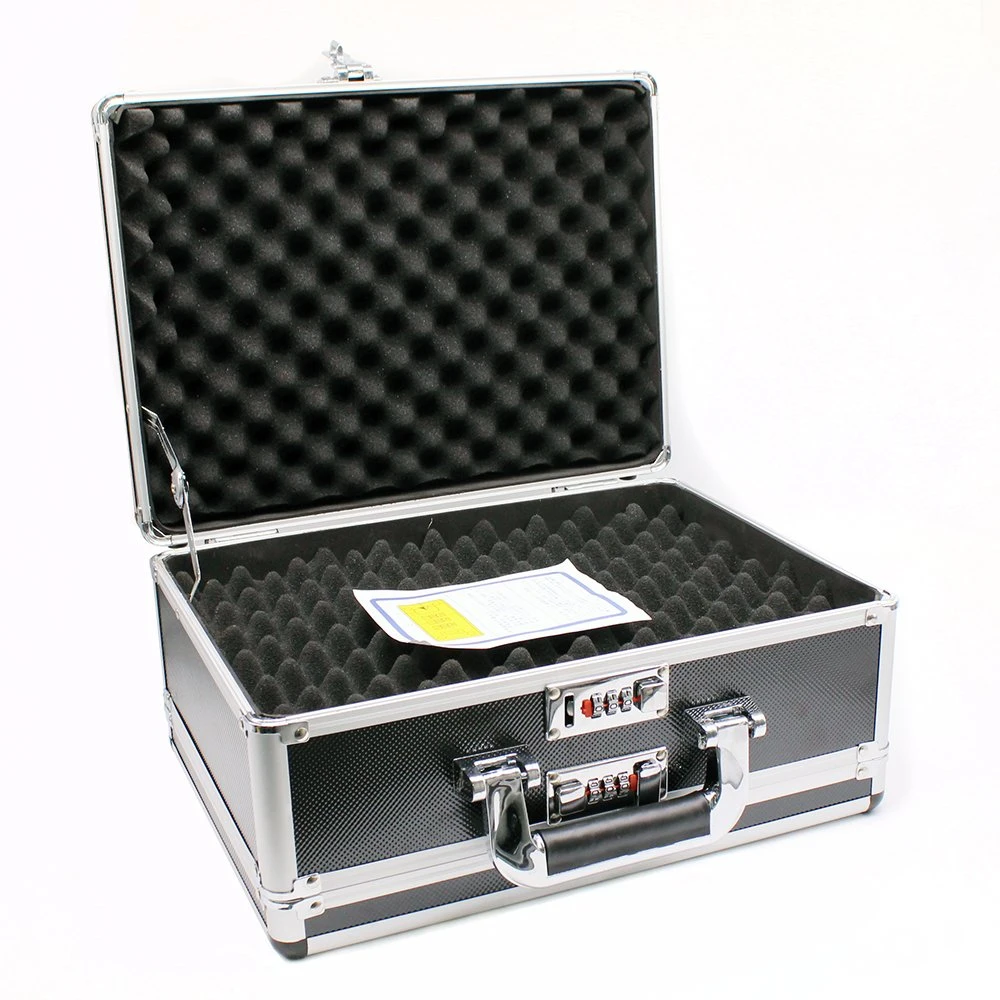 Hot Sale Aluminum Alloy Tool Box Short Gun Case with Lock