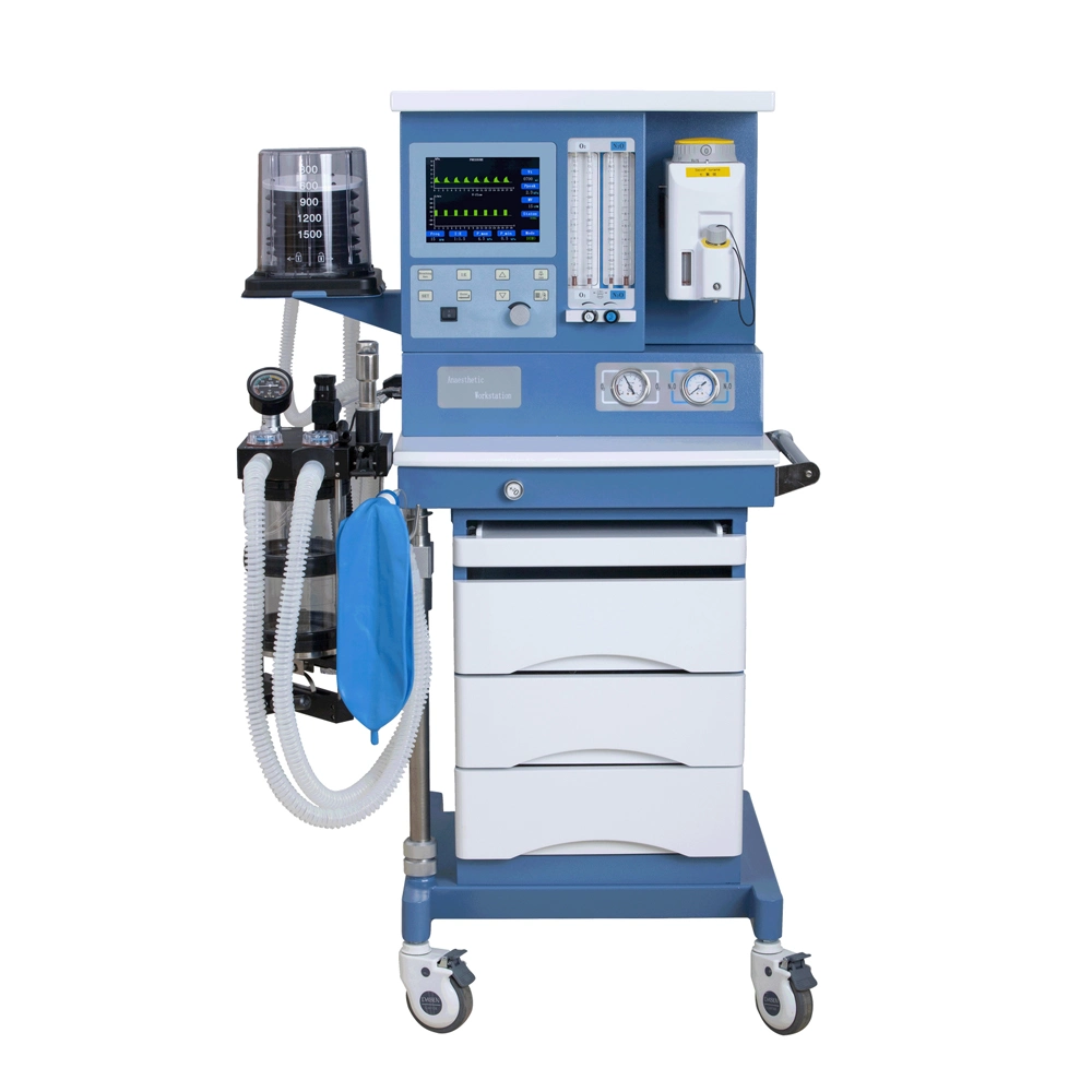 A máquina de anestesia multifuncional Hospital Medical Equipamentos de anestesia cirúrgica do aparelho de anestesia