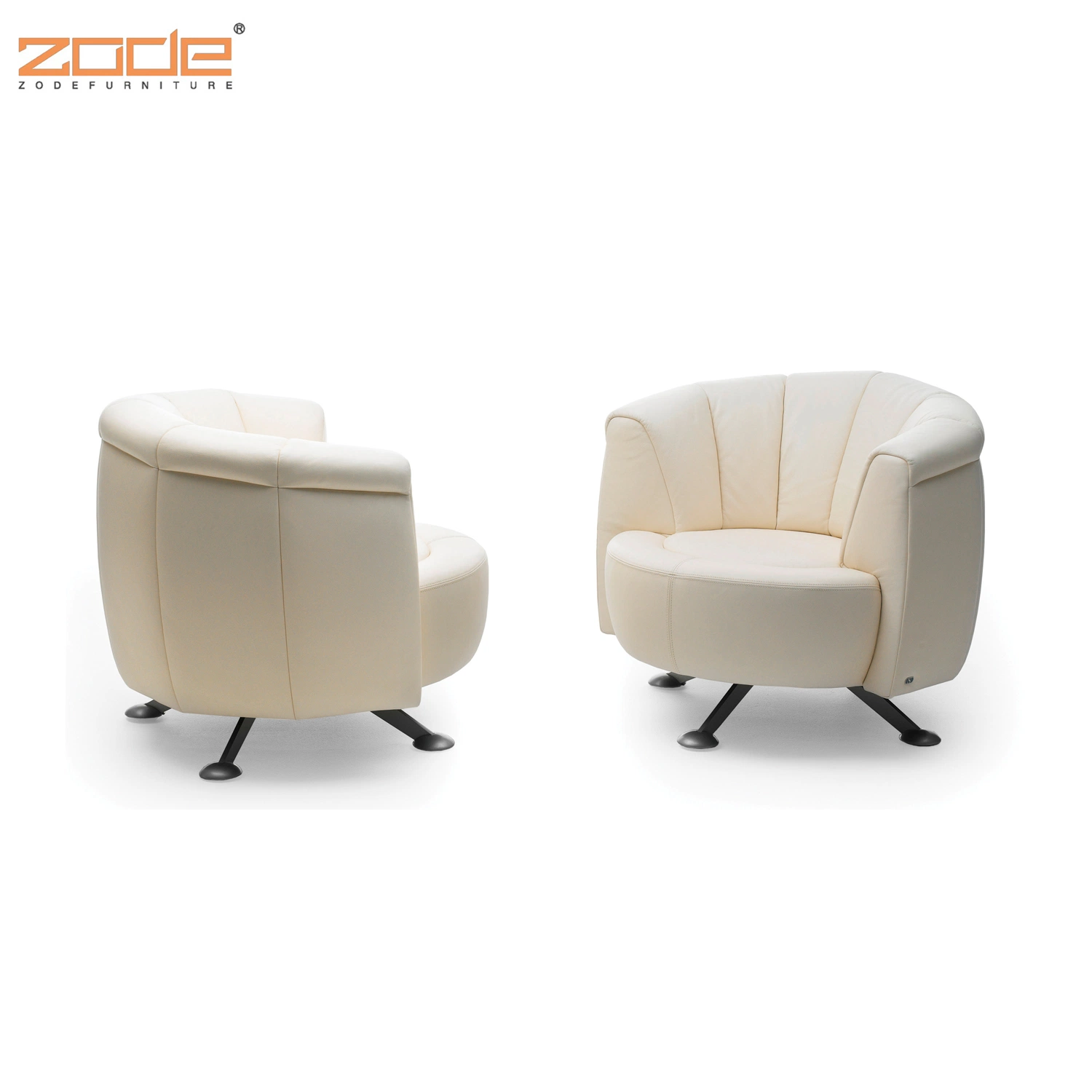 Zode Modern Home/Living Room/Office Design Furniture Luxury Sectional Synthetic Leather L Shape Furniture Living Room Sofa