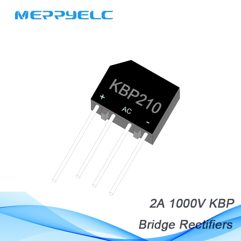 KBP2005~KBP210 Single Phase 2.0Amp Glass passivated Bridge Rectifiers Semiconductor Diode