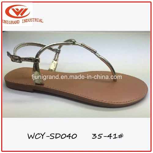 Summer Popular Ladies Slipper Simple Design Sandals for Girls Women Shoes