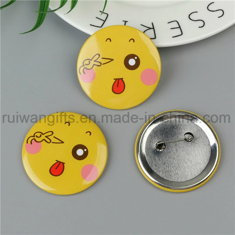 30mm Promotional Full Color Printing Button Badges (PBB003)