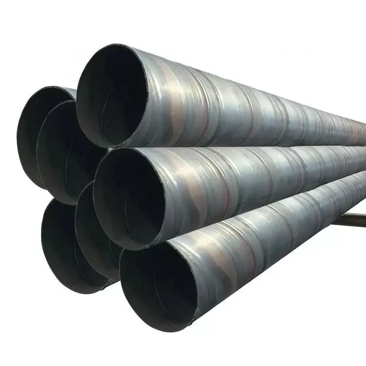 Factory Direct Sale Outside 3PE Cement Mortar Lined Anticorrosion SSAW Steel Pipe En10219 Steel Pipe S355 Spiral for Water Supply Drain Pipe