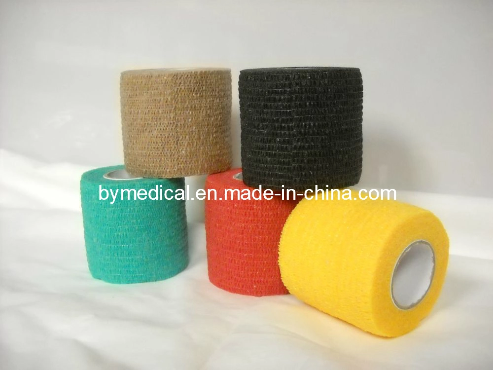 Self Adhering Non Woven Cohesive Elastic Bandage