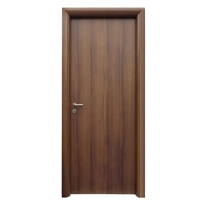 Walnut Wooden Fire Door Soundproof Hotel Timber Anti Fire Doors