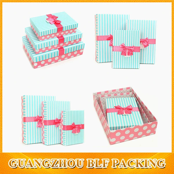 Decoration Packing Paper Gift Box Set