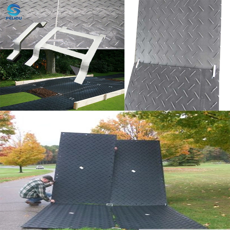 Custom with Any Color Construction Mat/ Temporary Road Mat/ Ground Protection Mats/Heavy Equipment Mats/HDPE Ground Sheet