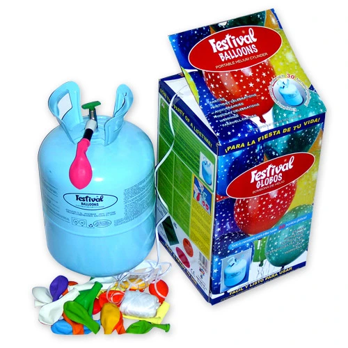 Helium Gas for Balloons Festive Furnishing