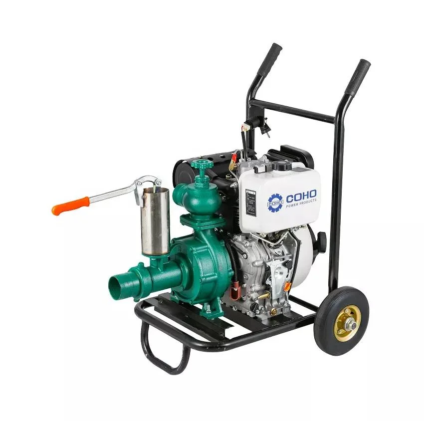 4 5 6 Inch Large Flow Portable Air Cooled Diesel Engine Water Pump