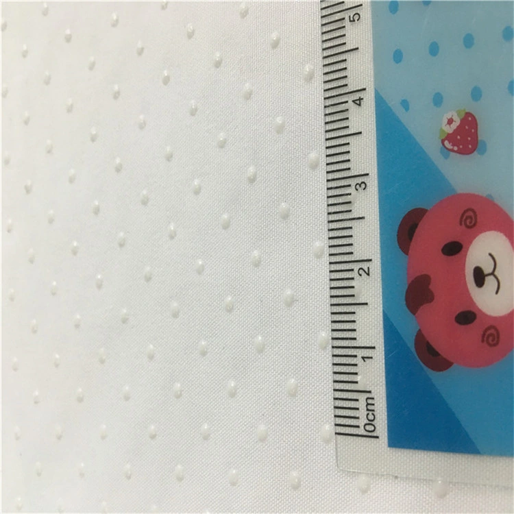 Twill Gabardine Dots Coated Antiskid Non-Slip Anti Slip Fabric for Slipper Mattress