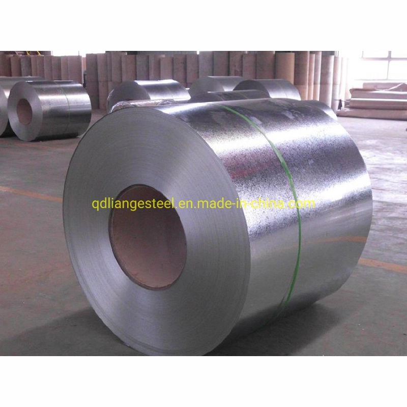 Liange AISI ASTM BS DIN GB JIS Q235A A36 A283m Gi Gl Bobina de Aço Galvanizado