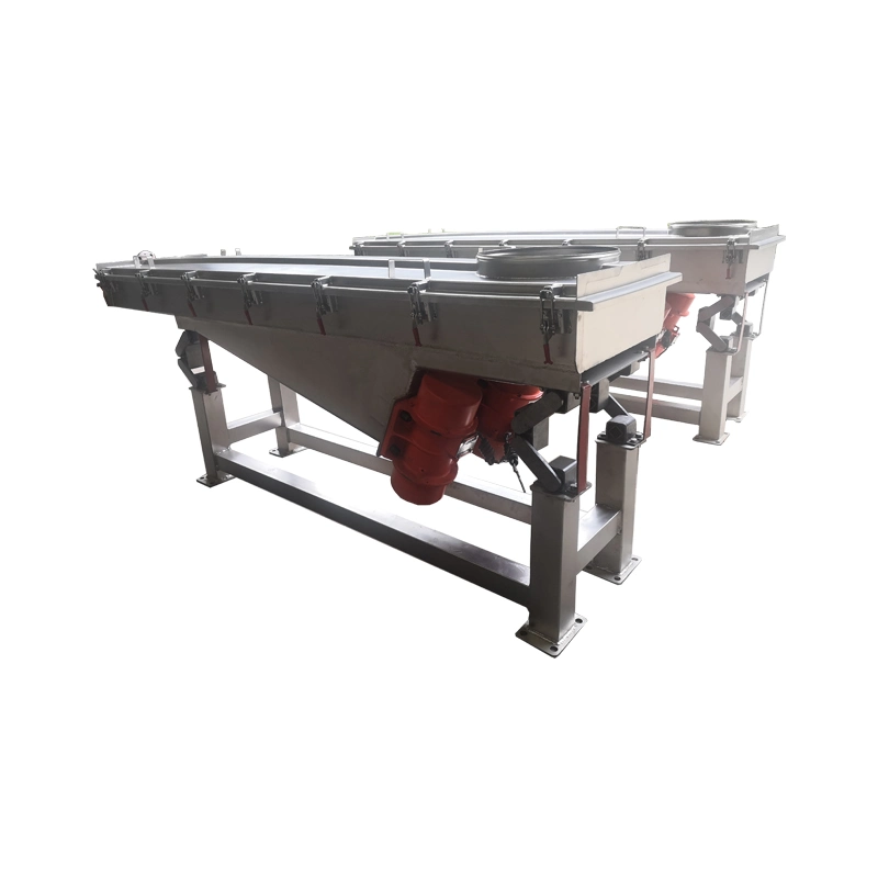 High Frequency China Quartz Sand Linear Vibrating Screen