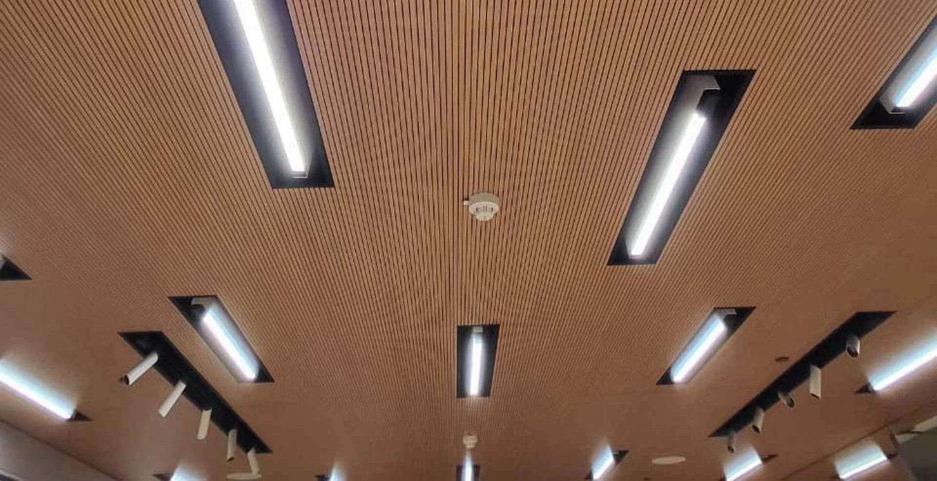 AG. Acoustic New Sound Absorption Materials Timber Perforated MDF Wall Covering for Reception Hall