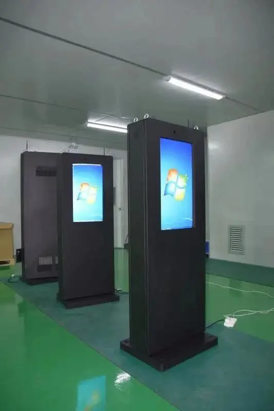 Weatherproof Double Sided Outdoor Touch Infokiosk LCD Display IP65 LCD Digital Signage