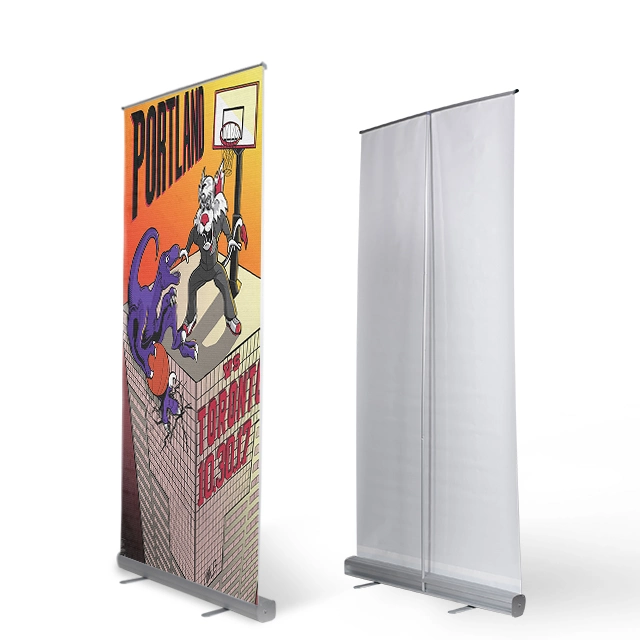 China Wholesale/Supplier Customized Outdoor Advertising Promotion PVC Stand Roll up Banner Display Stand