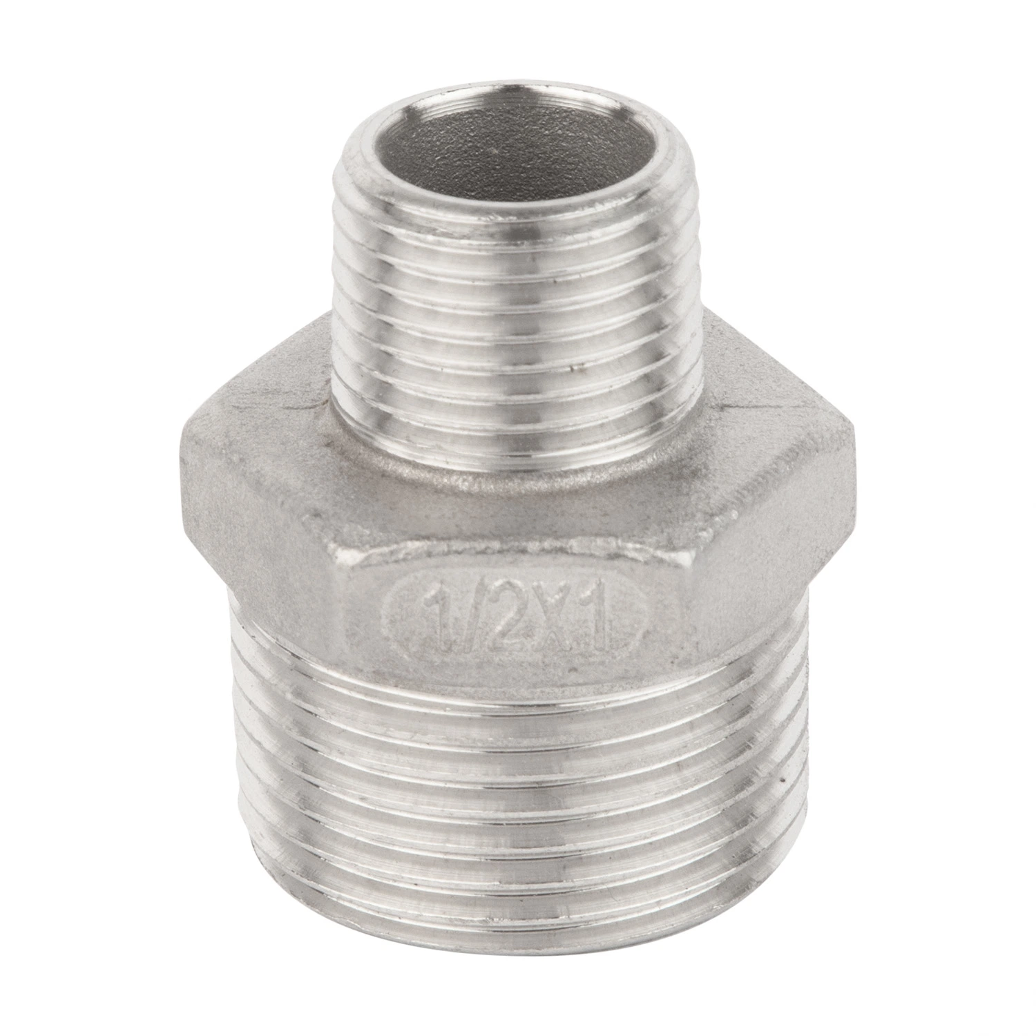 High quality/High cost performance  Stainless Steel Pipe Fitting Thread Screw Reducing Nipple for Water Oil Gas