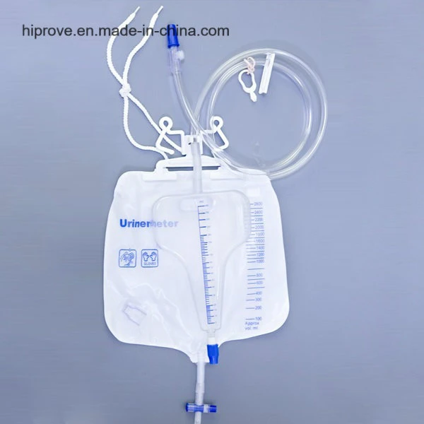 Qualidade elevada isqueiros de 2000ml de urina estéril Bag para Bebê Adulto