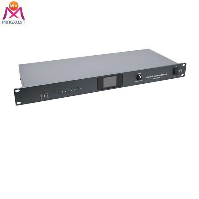 High Quality Artnet DMX Controller Rdm DMX Artnet Node 8 Port