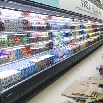 Sausage Mushroom Display Chiller Showcase