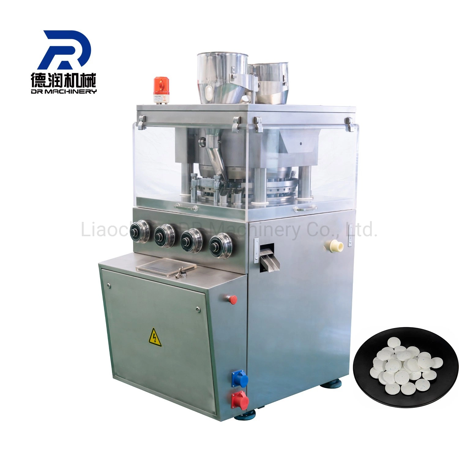 Zp27b/2 Pharmacy Automatic Lab Mini Tablet Maker Rotary Compression Making Pill Tablet Press Machine