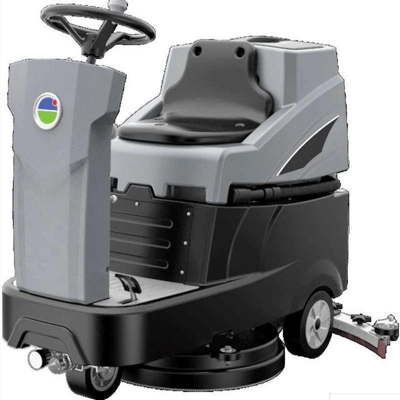 Mejor Sellers Ride on Industrial Automatic Dual-Brush Electric Floor Scrubber Lavadora de azulejos, lavadora, secadora, para uso de 5000m2