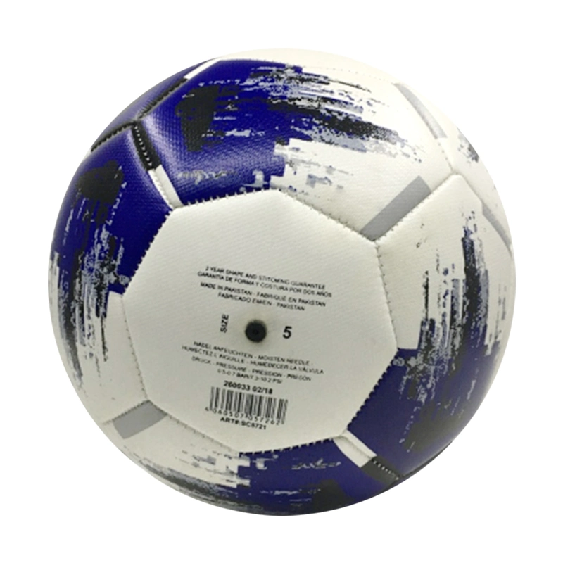 Máquina de sutura de PVC promocional tamaño pelota de fútbol 3, 4, 5