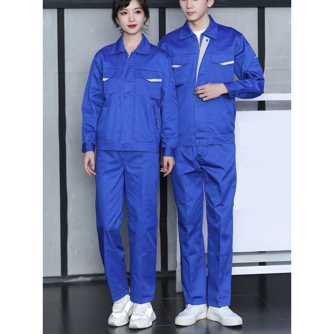 Long Sleeve Overalls Moisture Absorption and Perspiration Suit Factory Workshop Work Suit Custom Logo