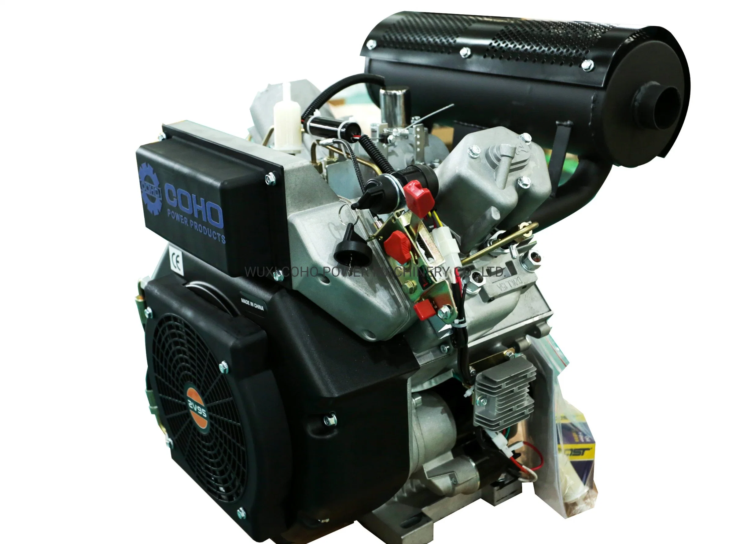 محرك الديزل Cd2V95f 3600دورة في الدقيقة بنظام البدء الكهربائي المبرد بالهواء السعر