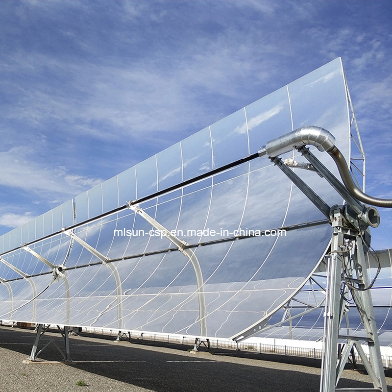 Manufacture 5.77 Meters Wide High Efficiency Concentrated Solar Parabolic Trough