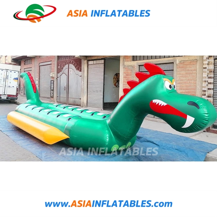 0,9 mm bâche en PVC dragon gonflable bateau remorquable pour la vente de flottement