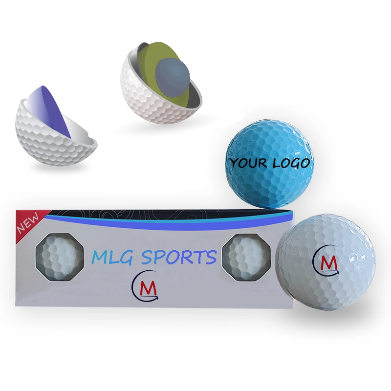 Premium Soft Feel 2 3 4 Piece Custom Color Golf Balls Urethane Surlyn Golf Balls