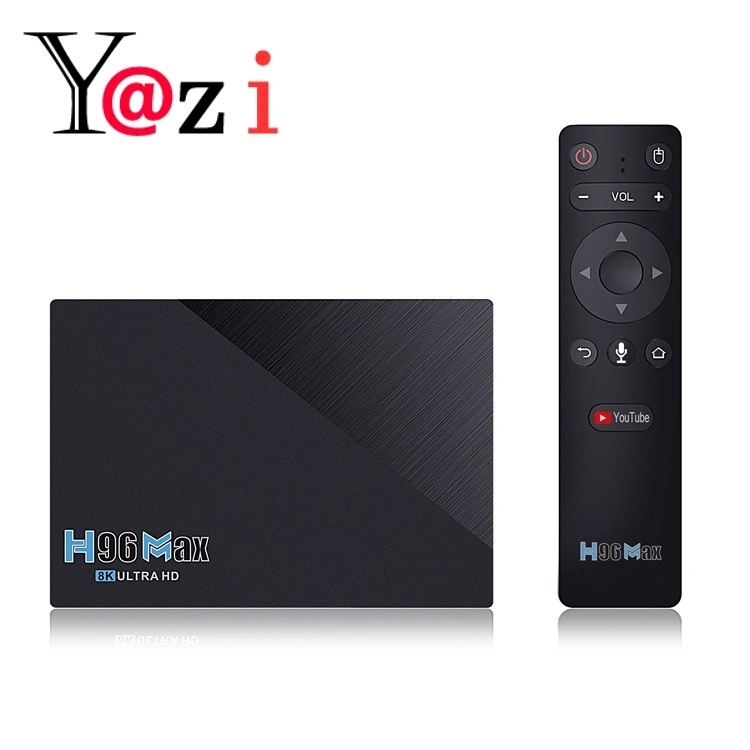 H96 Max 3566 Android 11.0 TV Box Rockchip Rk3566 2.4G 5.8g WiFi 8K TV Box 4G 32g USB3.0 1000m Youtube H96max Set Top