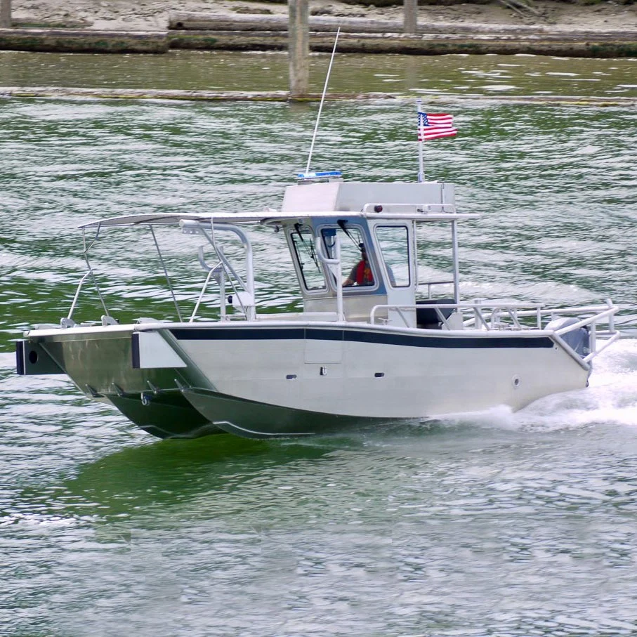 Un bon prix Kinocean avec bateaux à rames bateau sport Navire de pêche en aluminium de péniches de débarquement pour l'usine de la vente directe