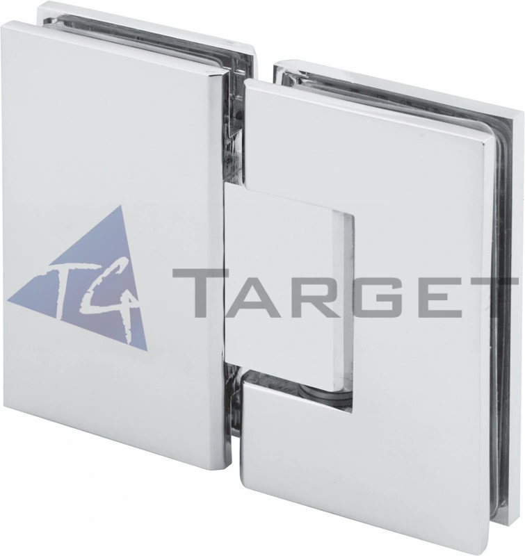 Shower Hinge Glass Hardware 180-Degree Glass to Glass (SH180-B)