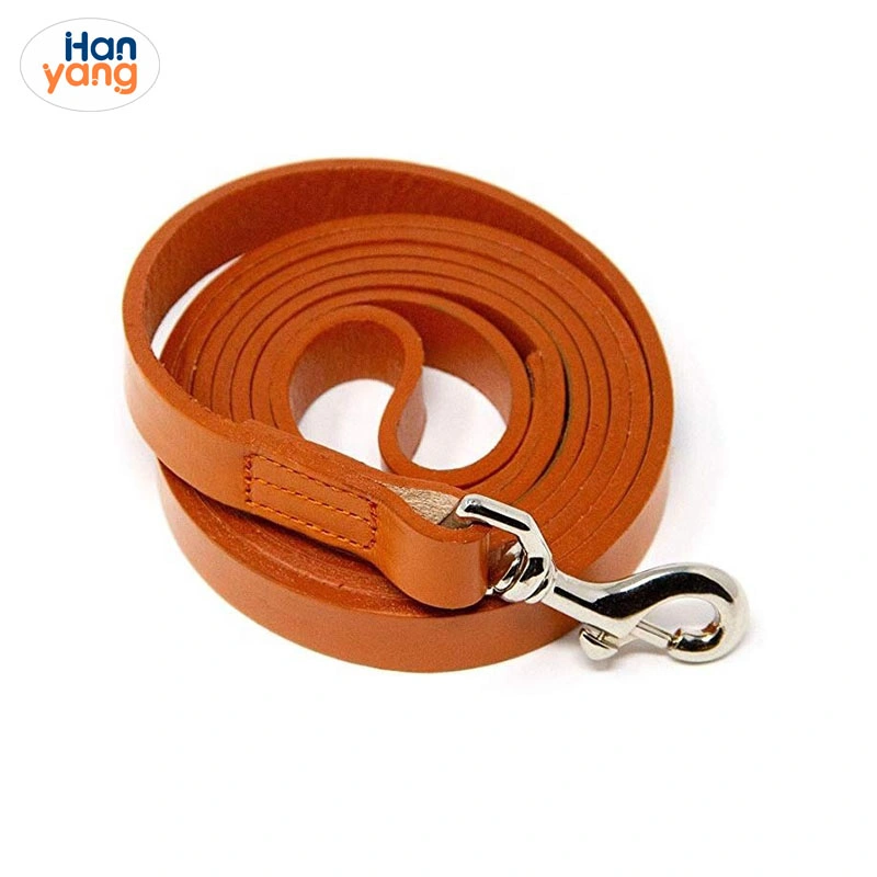 Hanyang Custom Pet Product Pet Accessories OEM Leather Dog Leash Pet Cat Dog Leash Pet Products