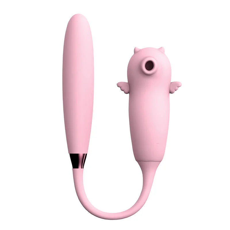 Adorable Cote Cat Calefacción portátil Vibrador de 3 puntos Cat Sucker Para las mujeres