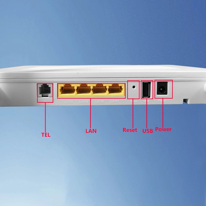 إصدار Xpon Epon Eg8145V5 من Xpon للبيع السريع، إصدار Gpon 4+1 voice+2.4G/5.8g من Wi+USB أوو غبون